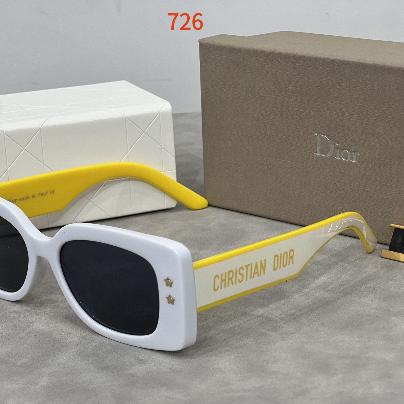 Sunglasses with the Box, SD25-7784 722 723 724 725 726 727 - qinlai888