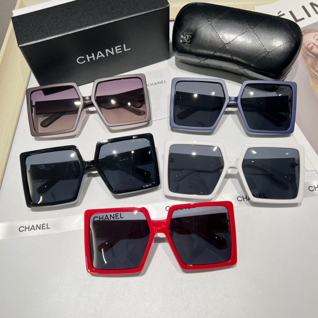 Sunglasses with the Box, SC37 804 805 806 807 808 - qinlai888
