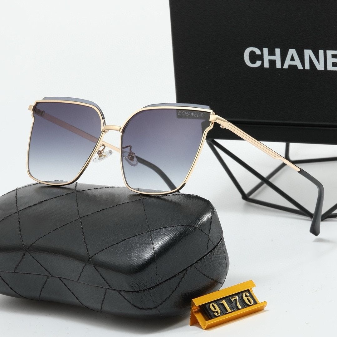 Sunglasses with the Box, SC38-9176 602 603 604 605 606 - qinlai888