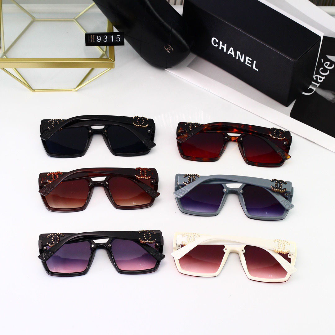 Sunglasses with the Box, SC37-9315 632 633 634 635 636 637 - qinlai888