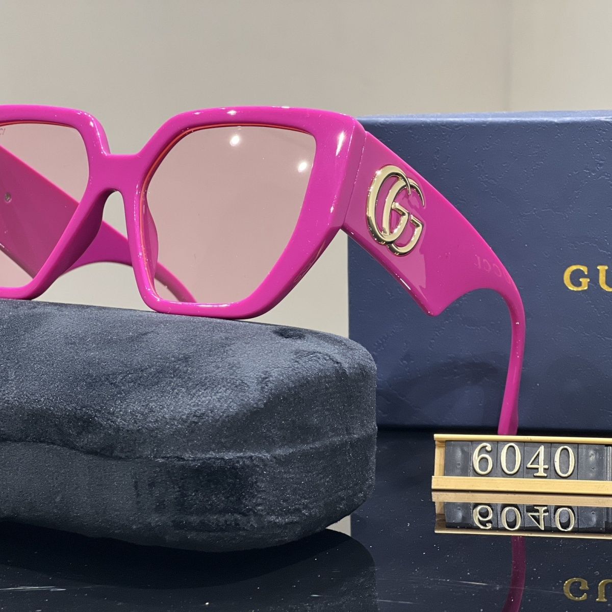 Sunglasses with the Box, SG25-6040 676 677 678 679 680 - qinlai888