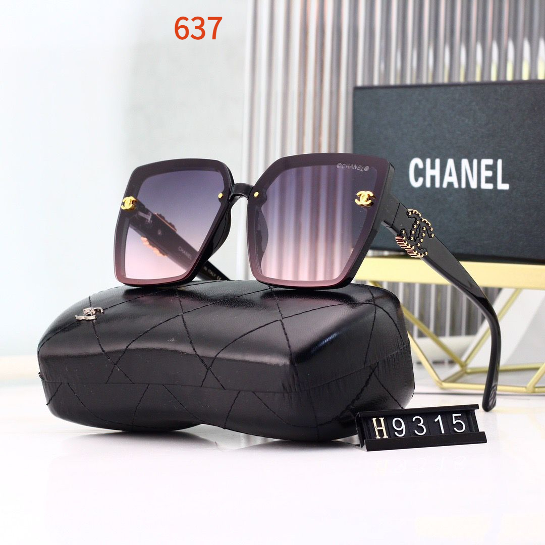 Sunglasses with the Box, SC37-9315 632 633 634 635 636 637 - qinlai888