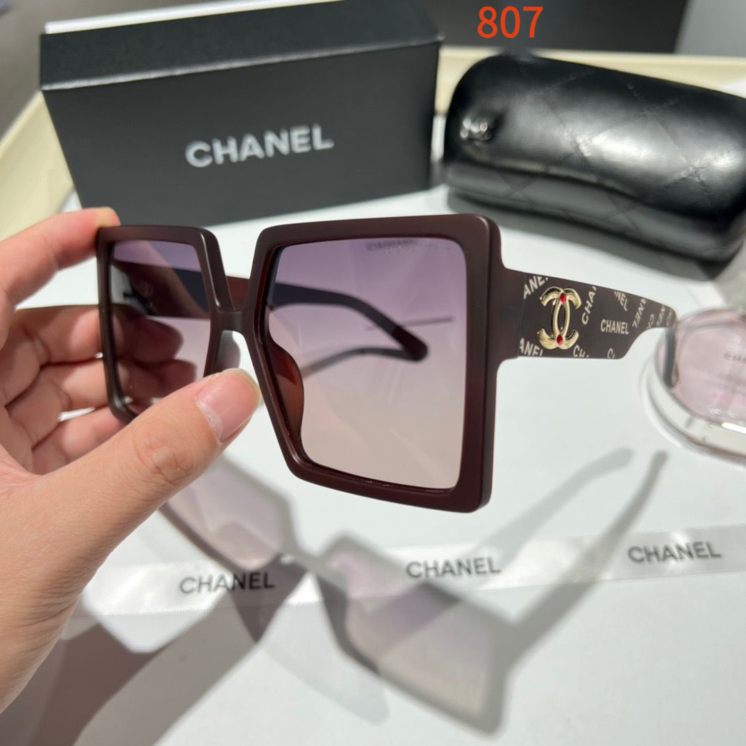 Sunglasses with the Box, SC37 804 805 806 807 808 - qinlai888