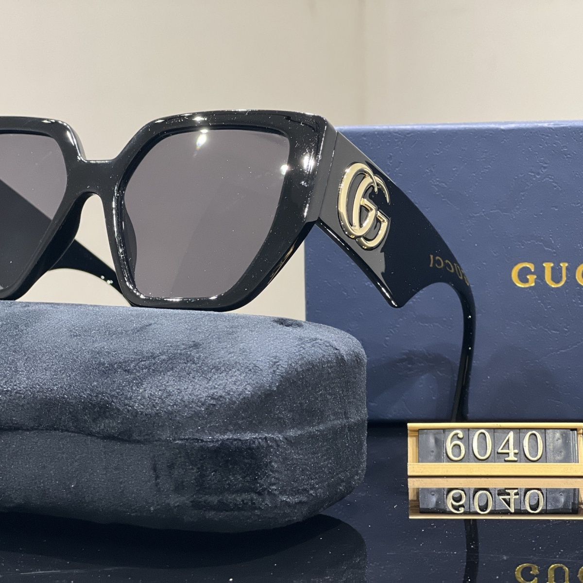 Sunglasses with the Box, SG25-6040 676 677 678 679 680 - qinlai888