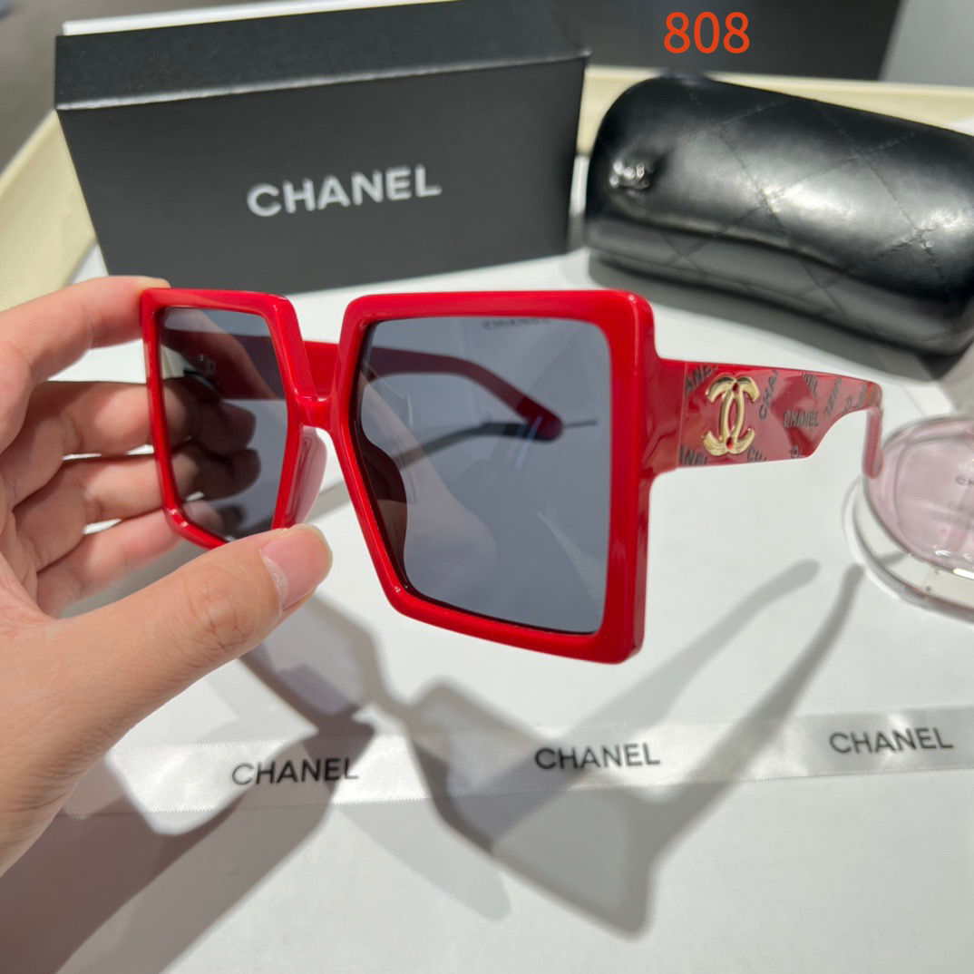 Sunglasses with the Box, SC37 804 805 806 807 808 - qinlai888