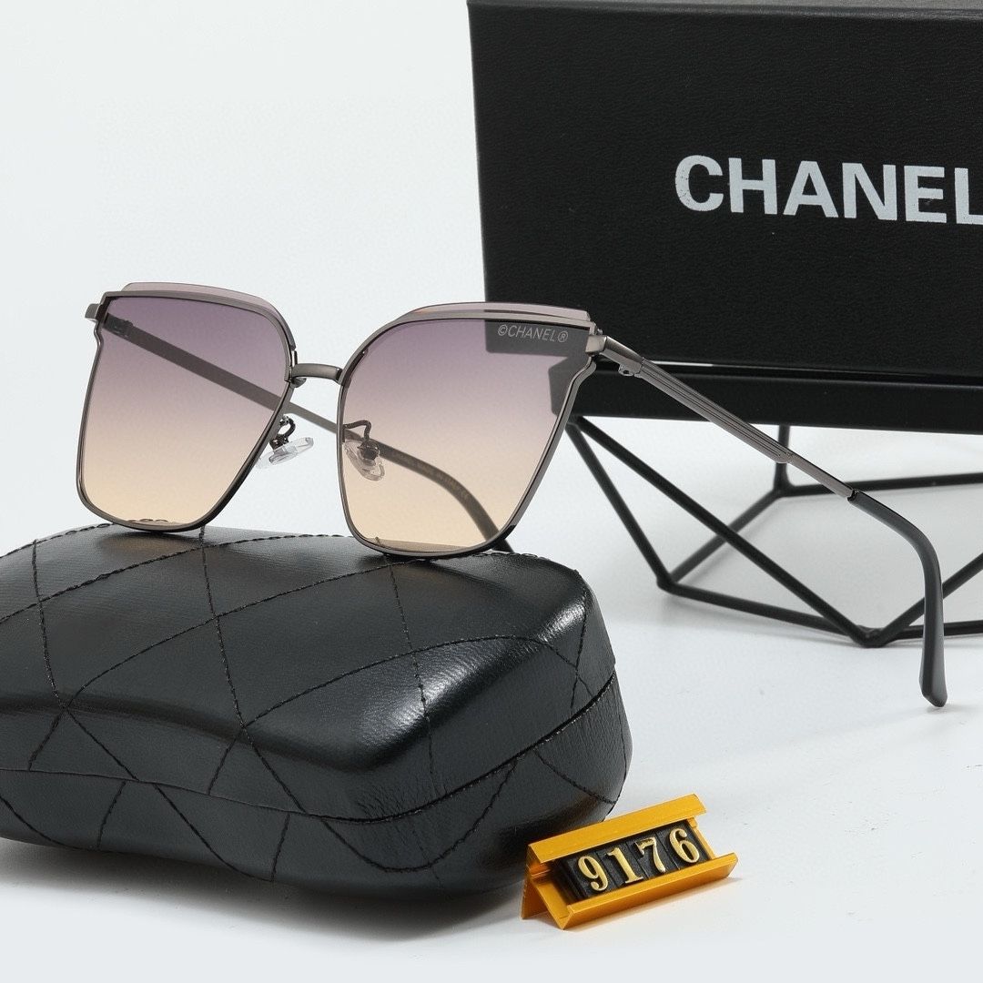 Sunglasses with the Box, SC38-9176 602 603 604 605 606 - qinlai888