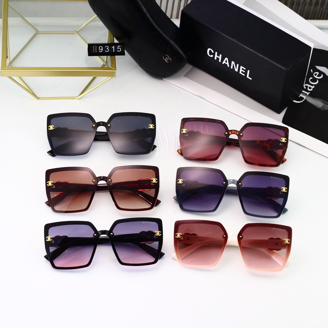 Sunglasses with the Box, SC37-9315 632 633 634 635 636 637 - qinlai888