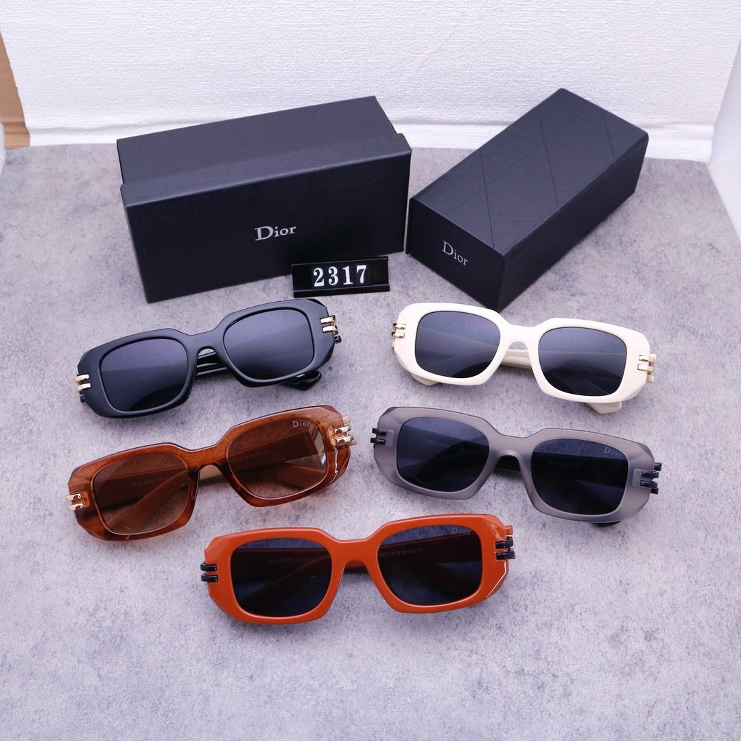 Sunglasses with the Box, SD25-2317 662 663 664 665 666 - qinlai888