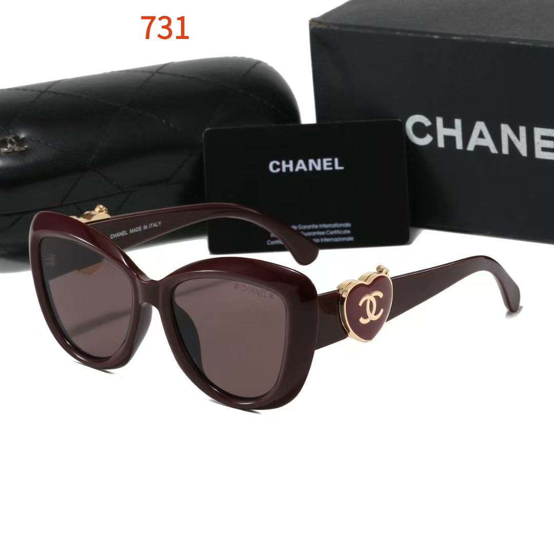 Sunglasses with the Box, SC37 728 729 730 731 732 733 - qinlai888