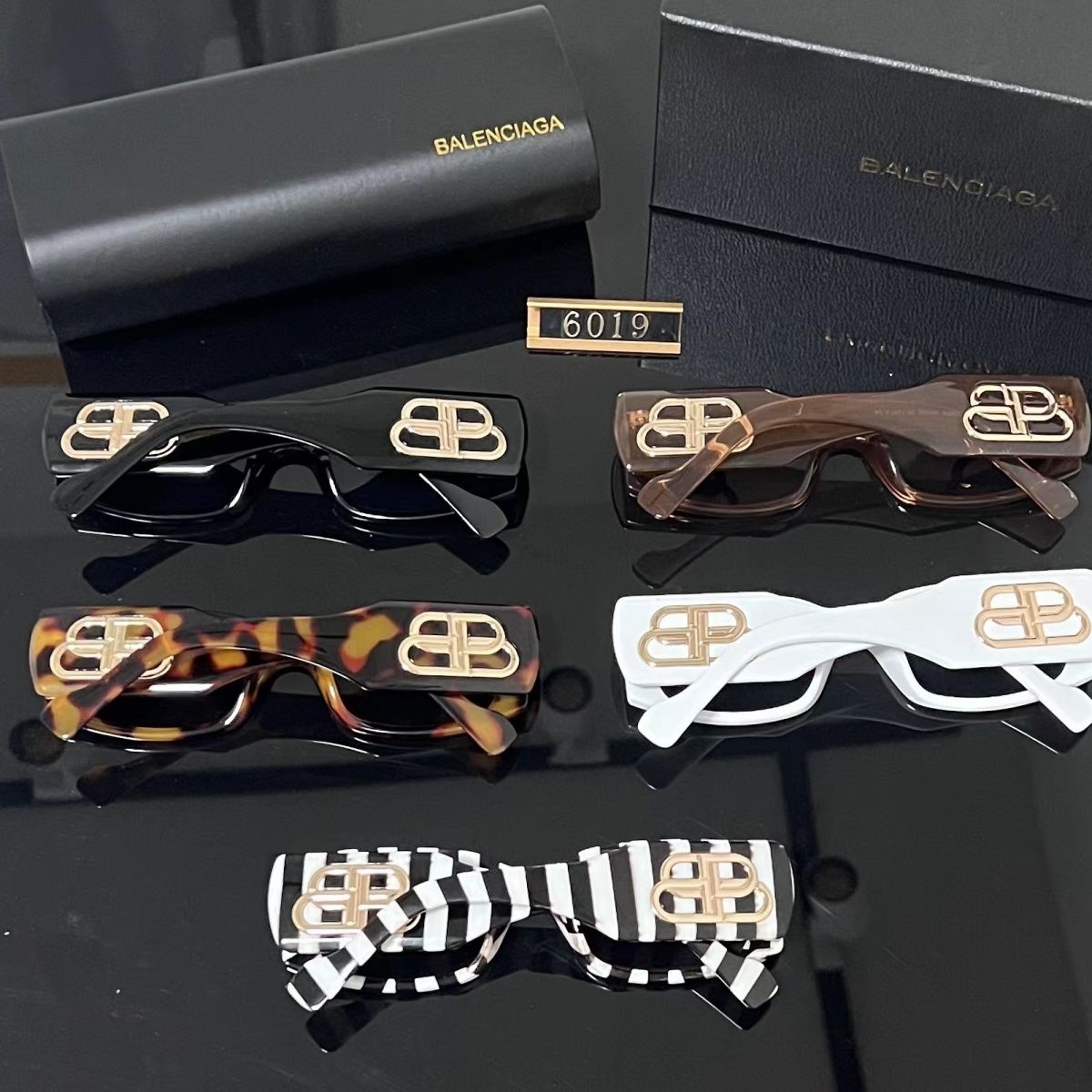 Sunglasses with the Box, SB25-6019 712 713 714 715 716 - qinlai888
