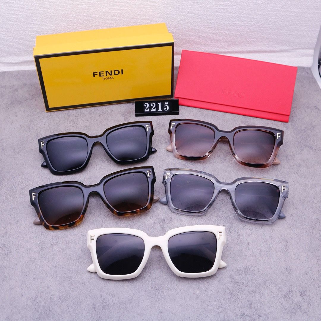 Sunglasses with the Box, SF25-2215 627 628 629 630 631 - qinlai888