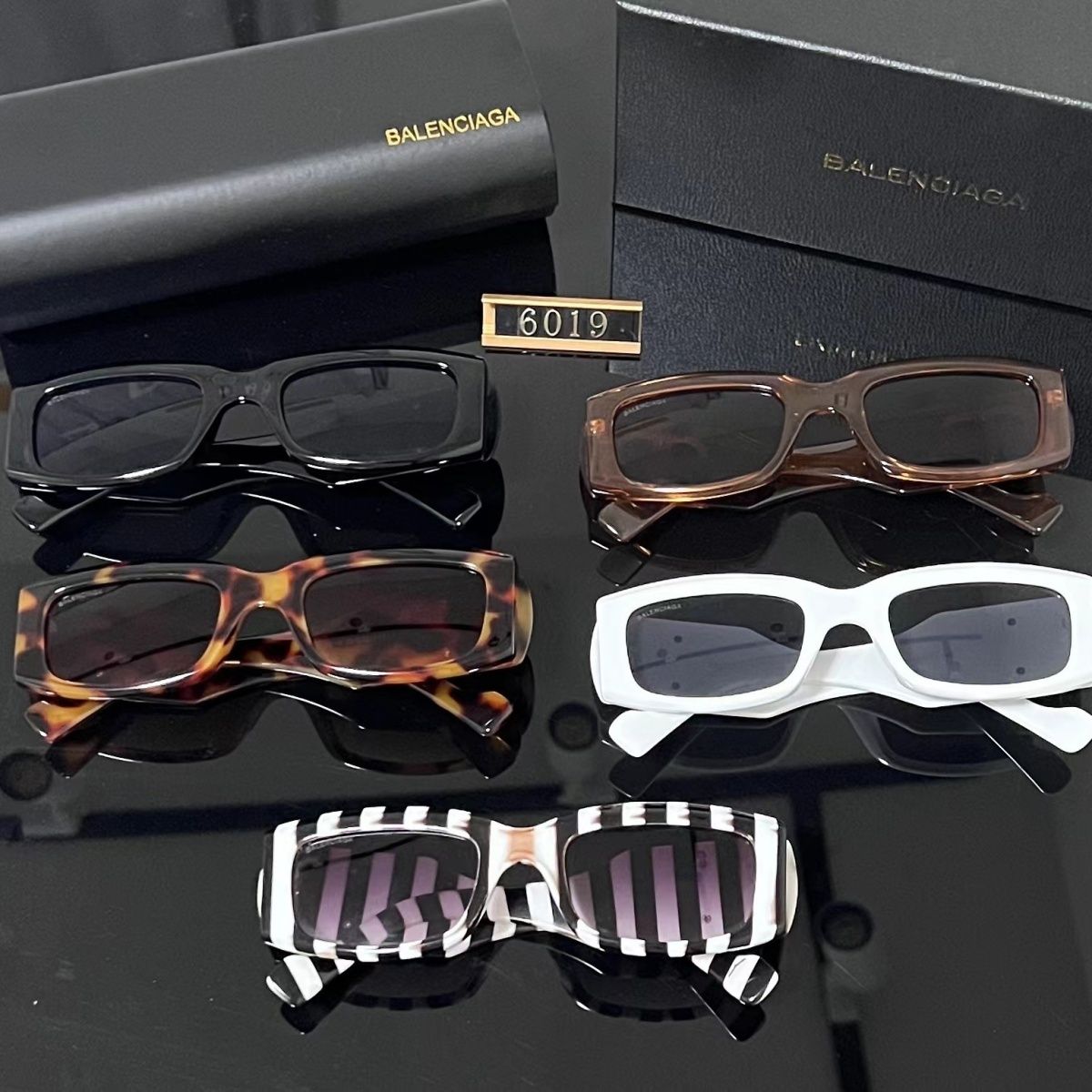 Sunglasses with the Box, SB25-6019 712 713 714 715 716 - qinlai888