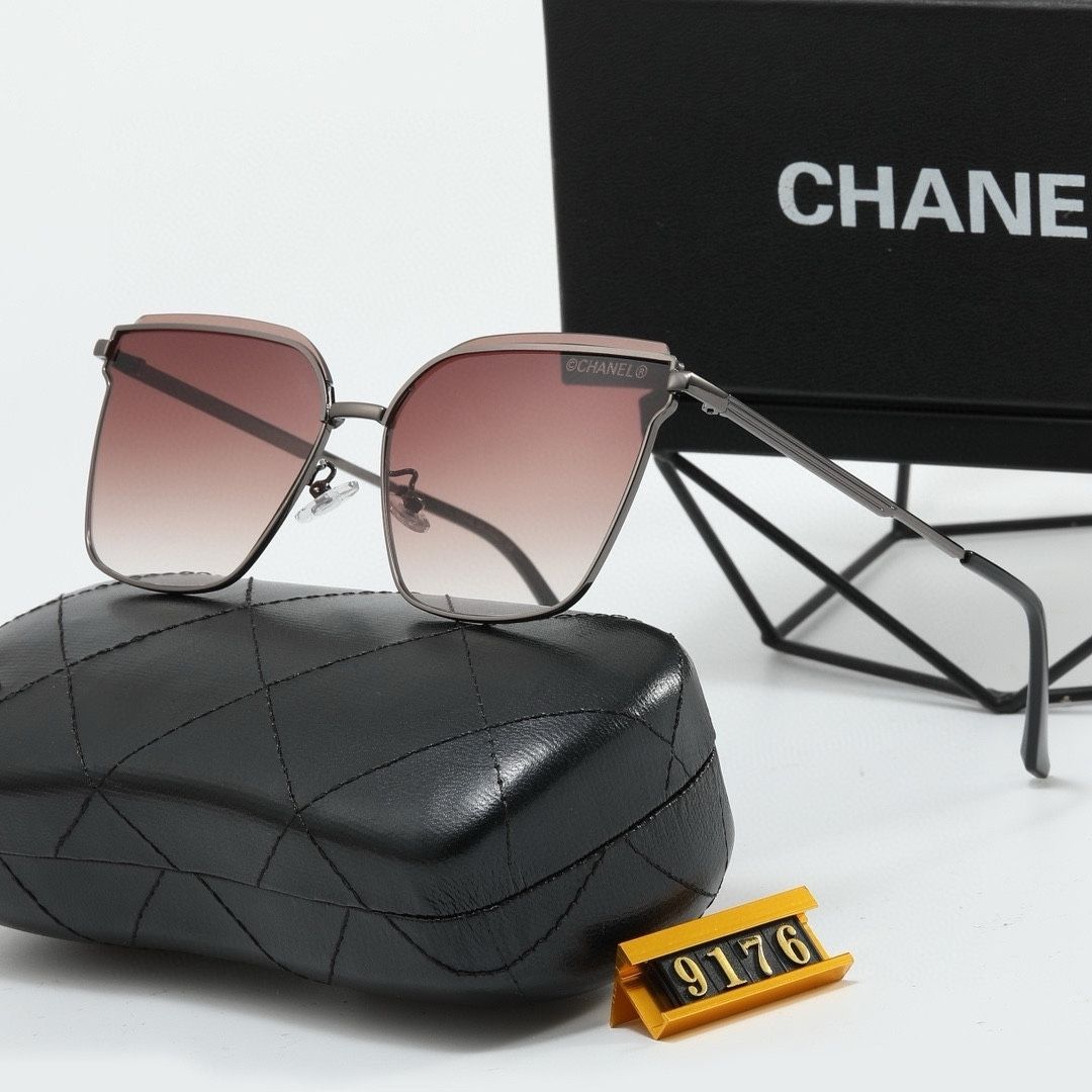 Sunglasses with the Box, SC38-9176 602 603 604 605 606 - qinlai888