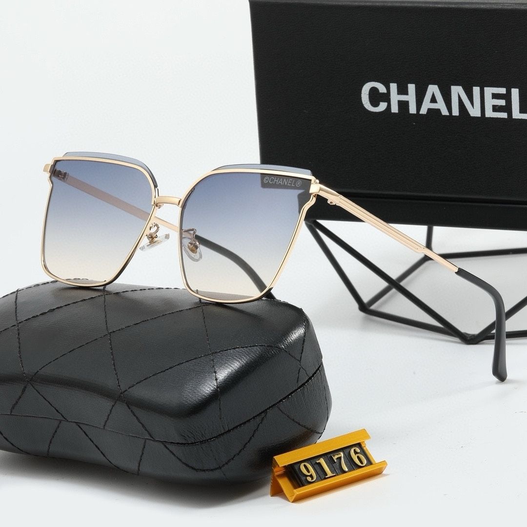 Sunglasses with the Box, SC38-9176 602 603 604 605 606 - qinlai888