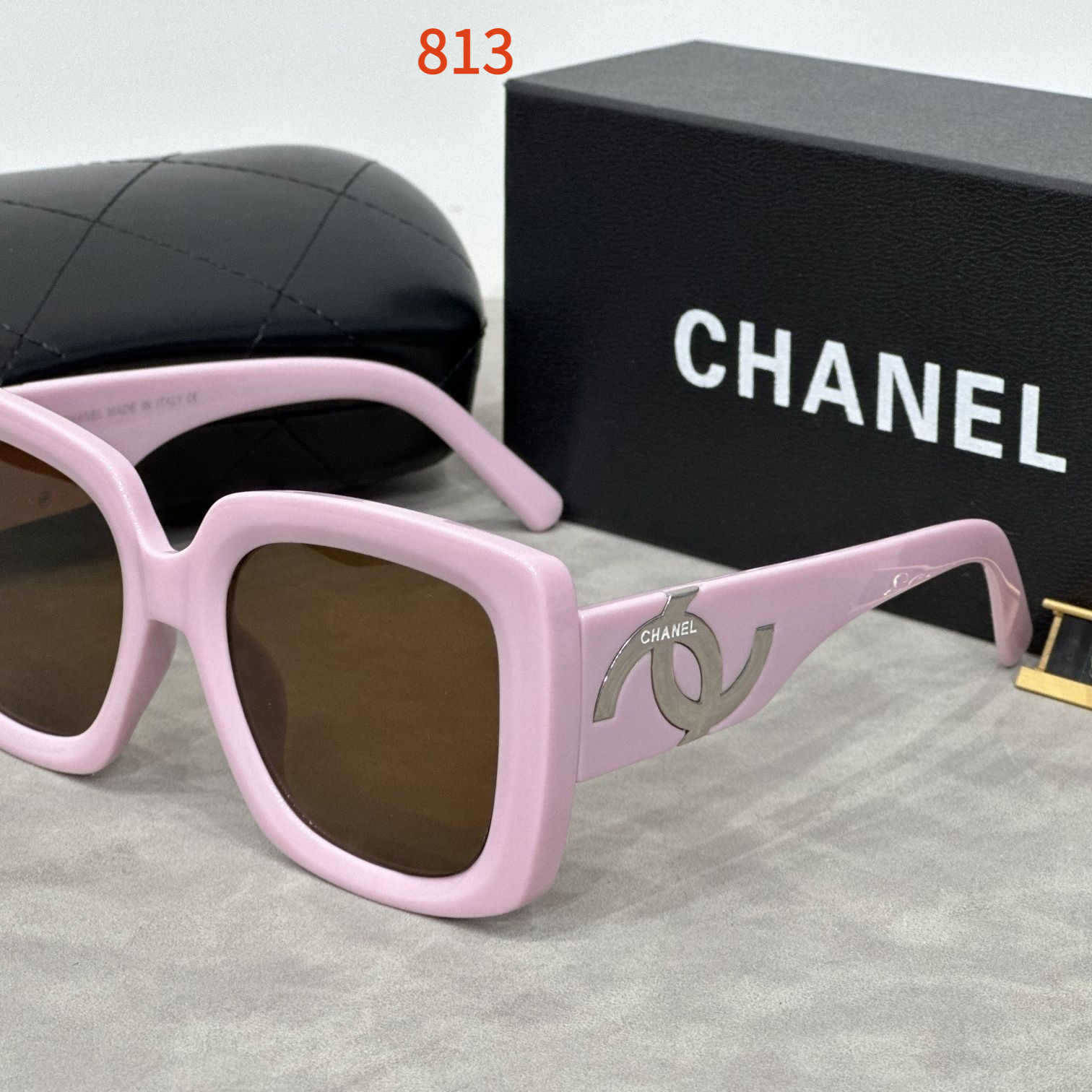 Sunglasses with the Box, SC37 809 810 811 812 813 814 - qinlai888