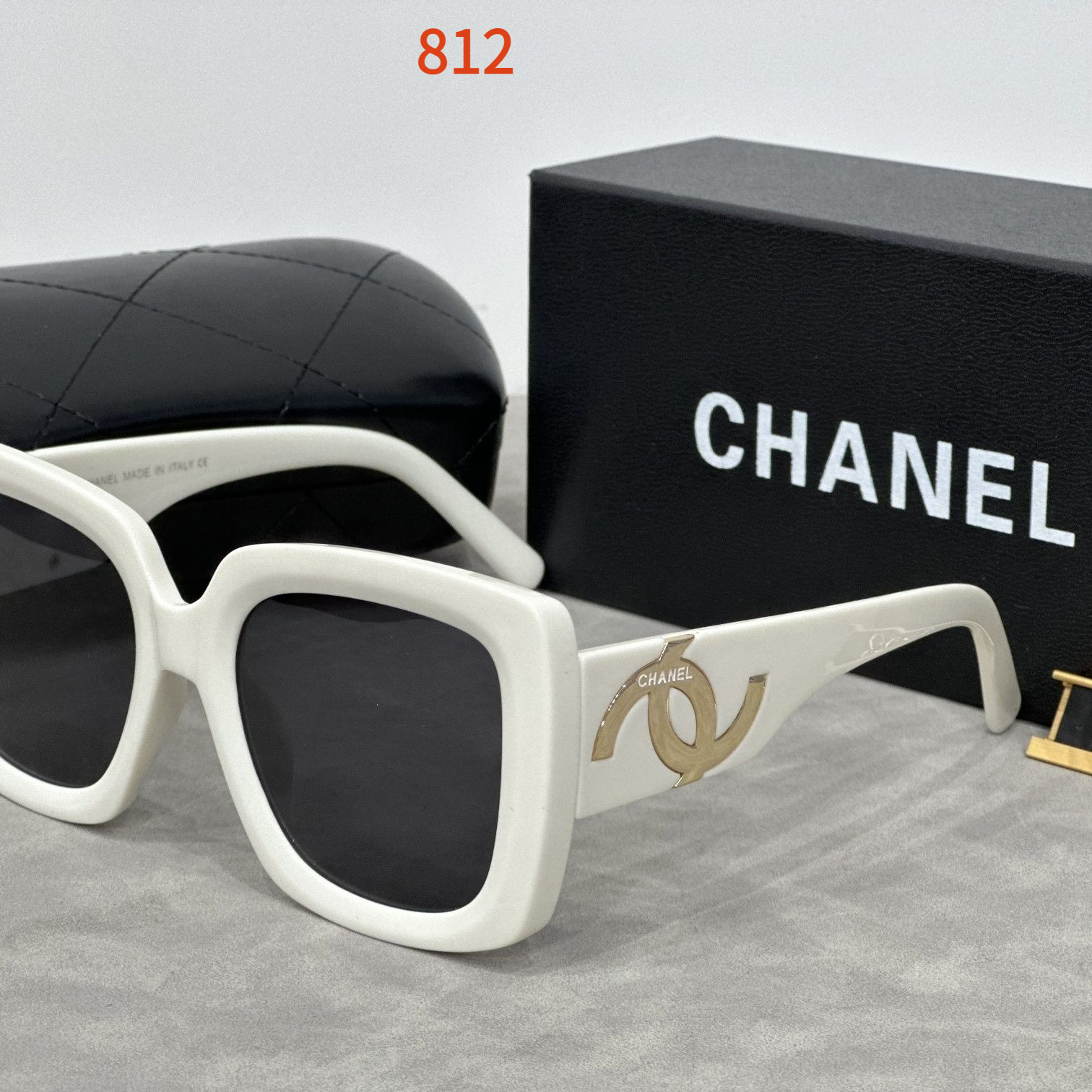 Sunglasses with the Box, SC37 809 810 811 812 813 814 - qinlai888