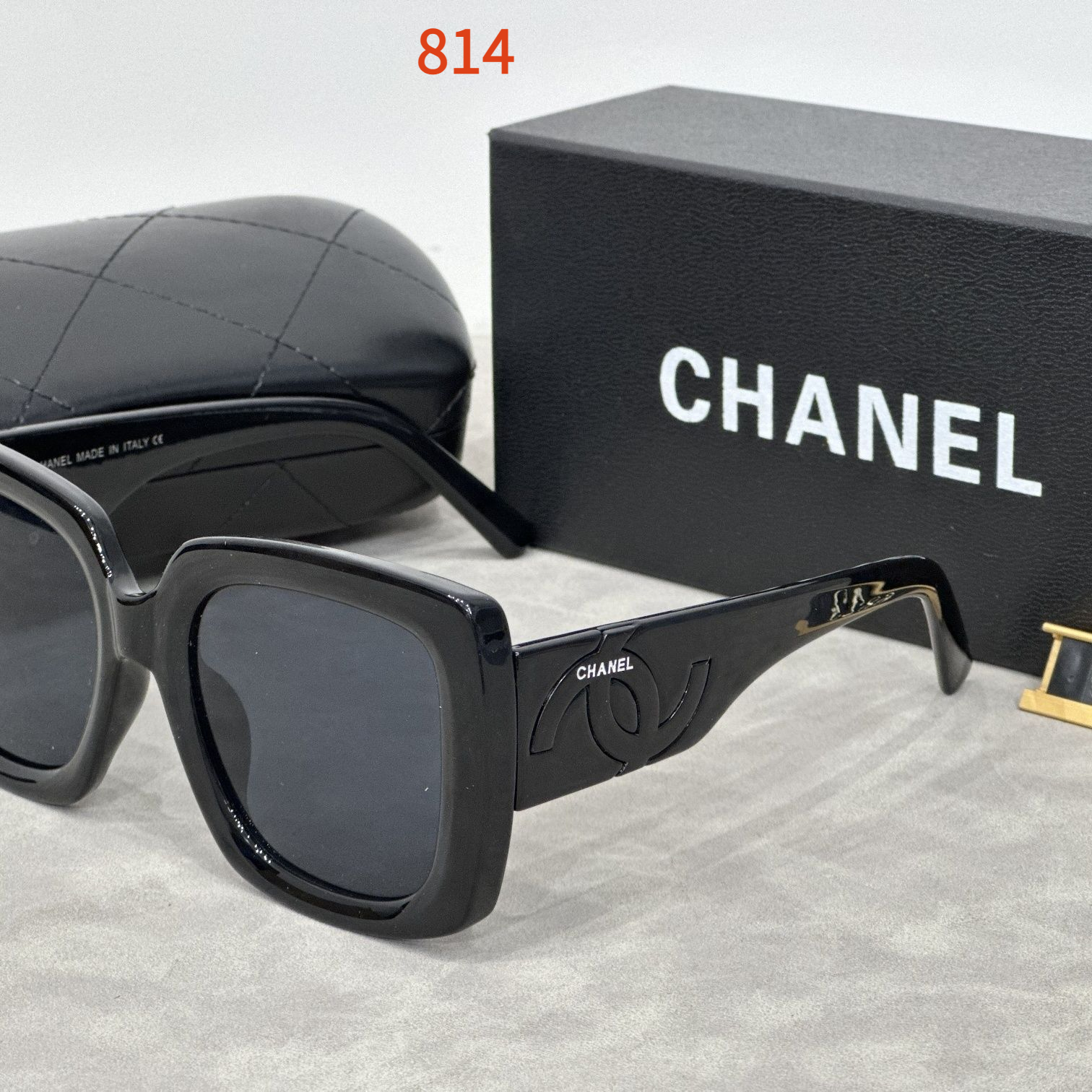 Sunglasses with the Box, SC37 809 810 811 812 813 814 - qinlai888