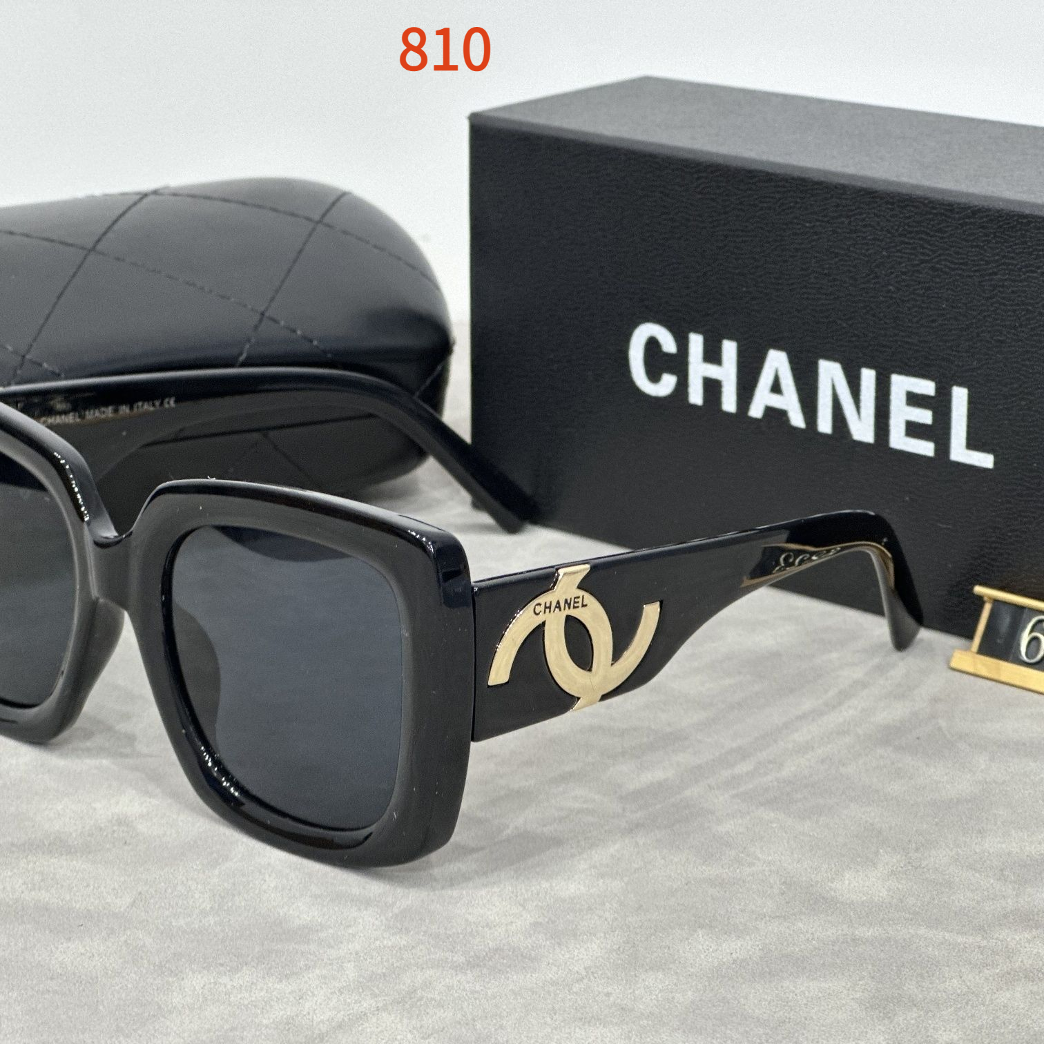 Sunglasses with the Box, SC37 809 810 811 812 813 814 - qinlai888