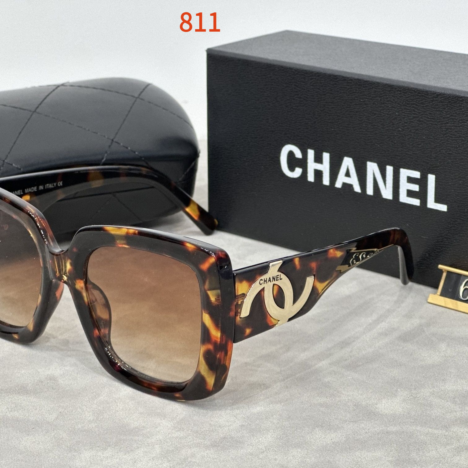 Sunglasses with the Box, SC37 809 810 811 812 813 814 - qinlai888