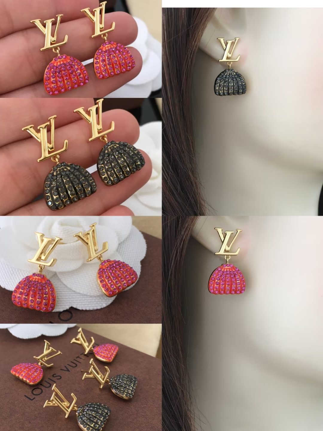 Earring Jewelry, no box, JL21 579 580 - qinlai888