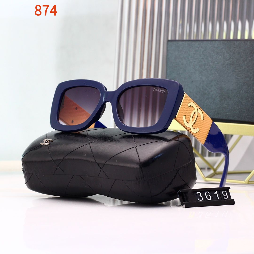Sunglasses with the Box, SC25-3619 873 874 875 876 877 - qinlai888