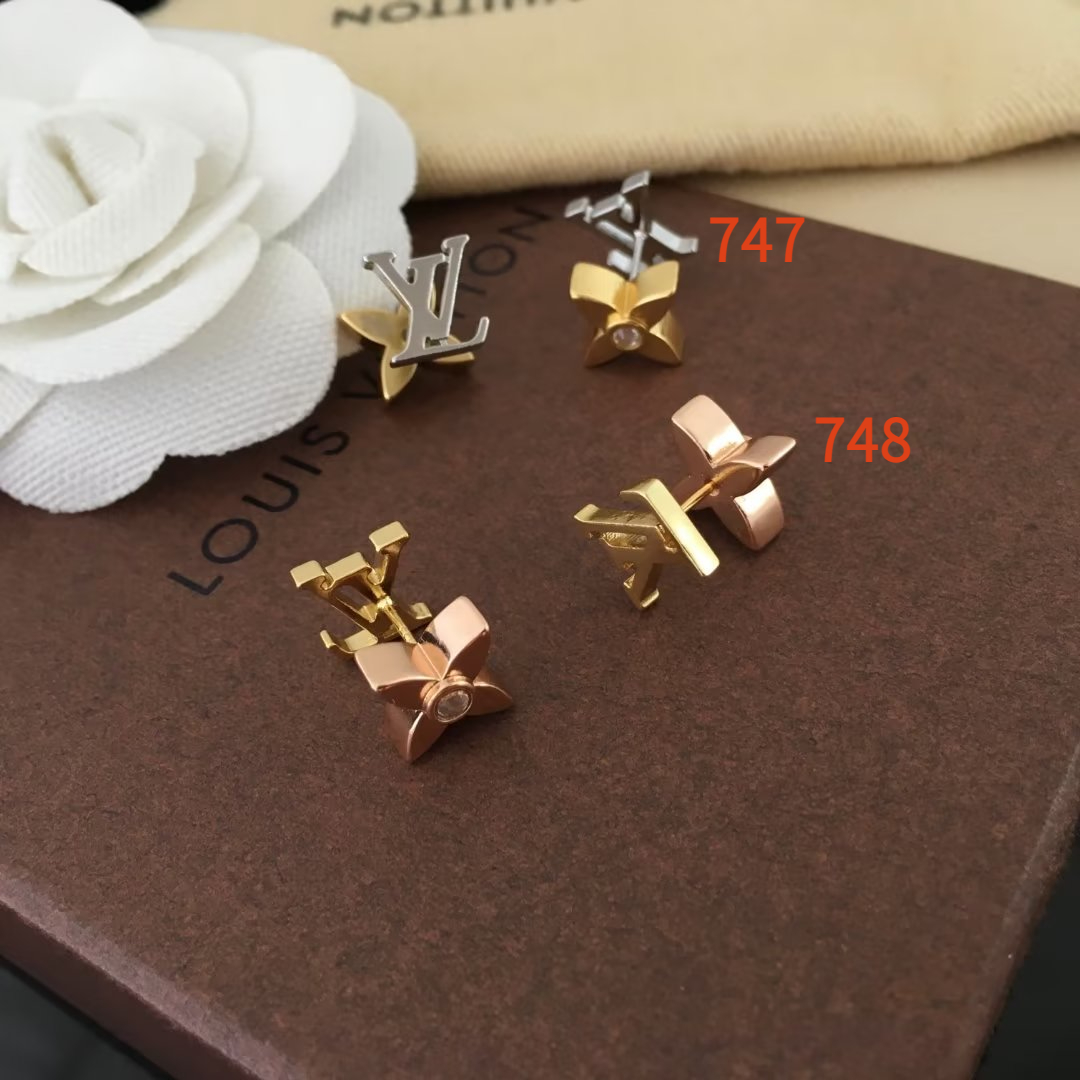 Earring jewelry, no box, JL20 747 748 - qinlai888