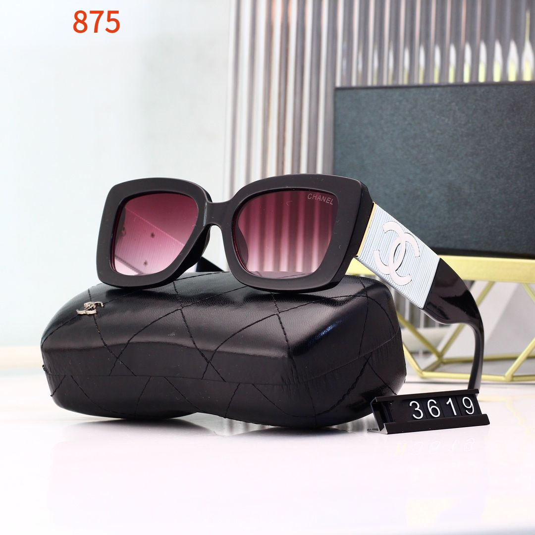 Sunglasses with the Box, SC25-3619 873 874 875 876 877 - qinlai888