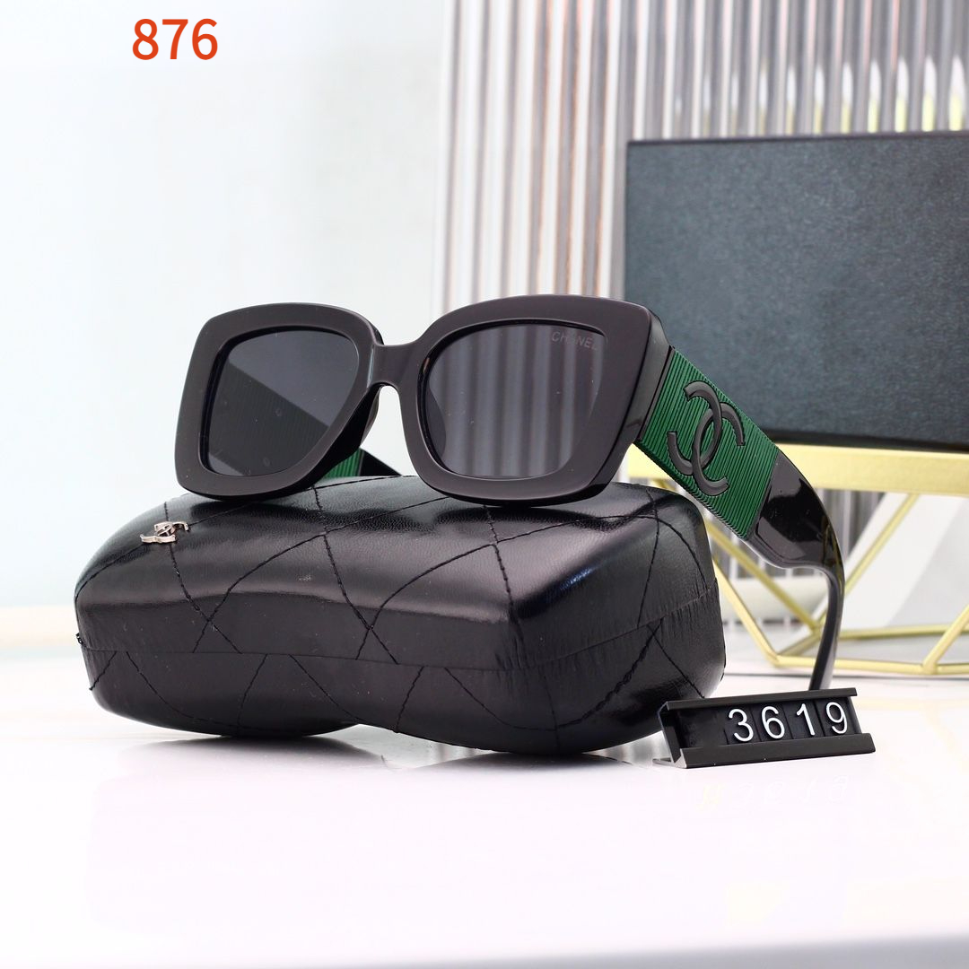 Sunglasses with the Box, SC25-3619 873 874 875 876 877 - qinlai888