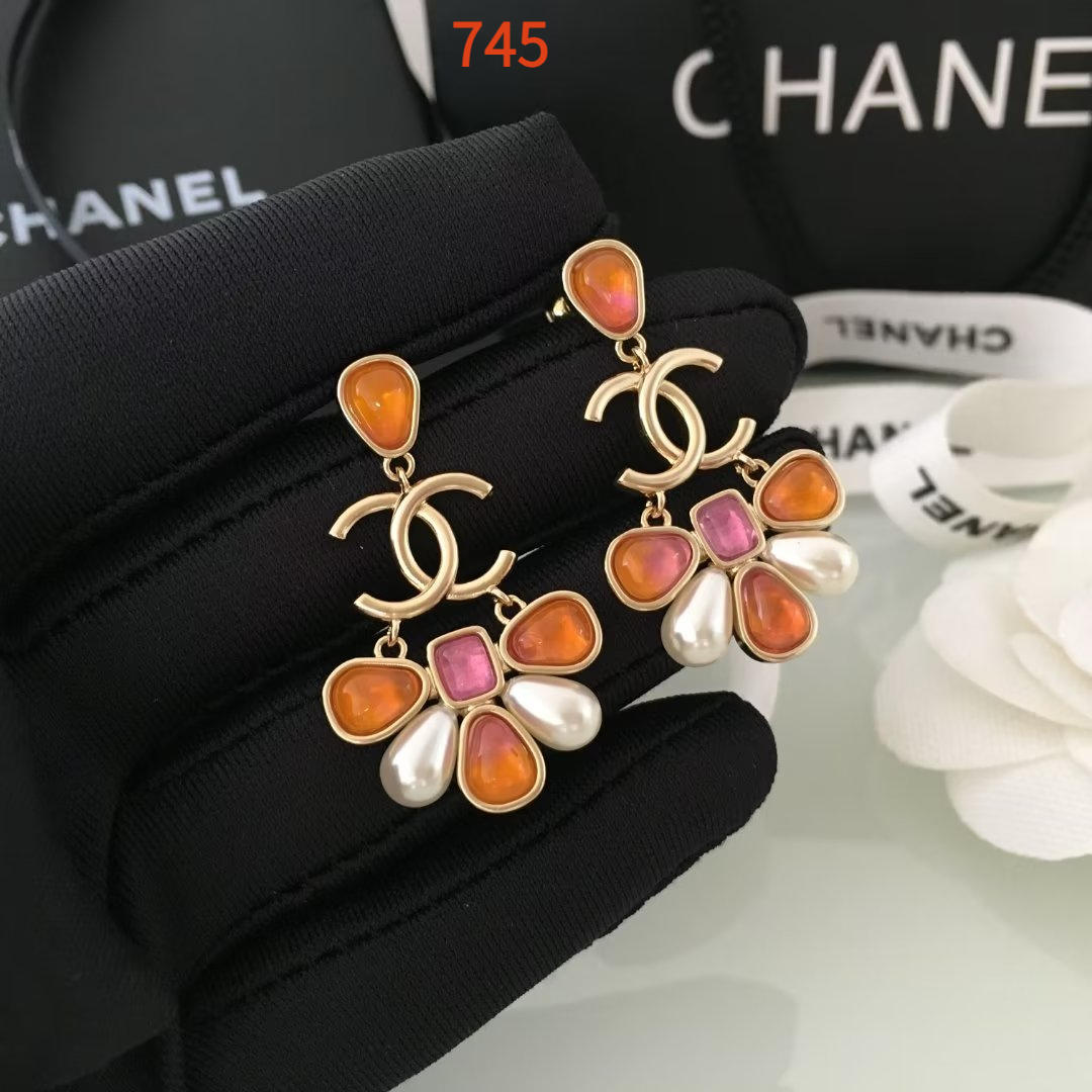 Earring jewelry, no box, JC26 744 745 - qinlai888
