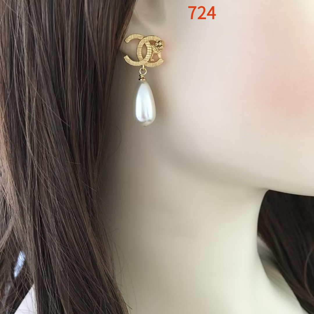 Earring jewelry, no box, JC20 724 725 - qinlai888