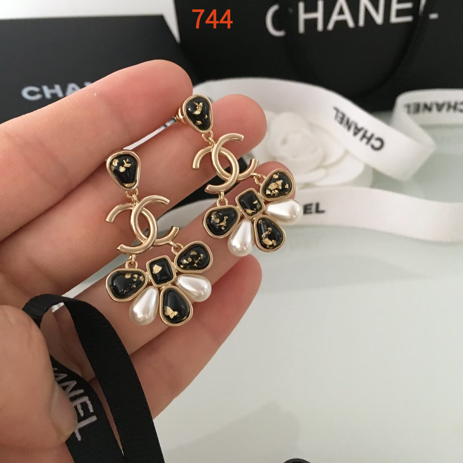 Earring jewelry, no box, JC26 744 745 - qinlai888