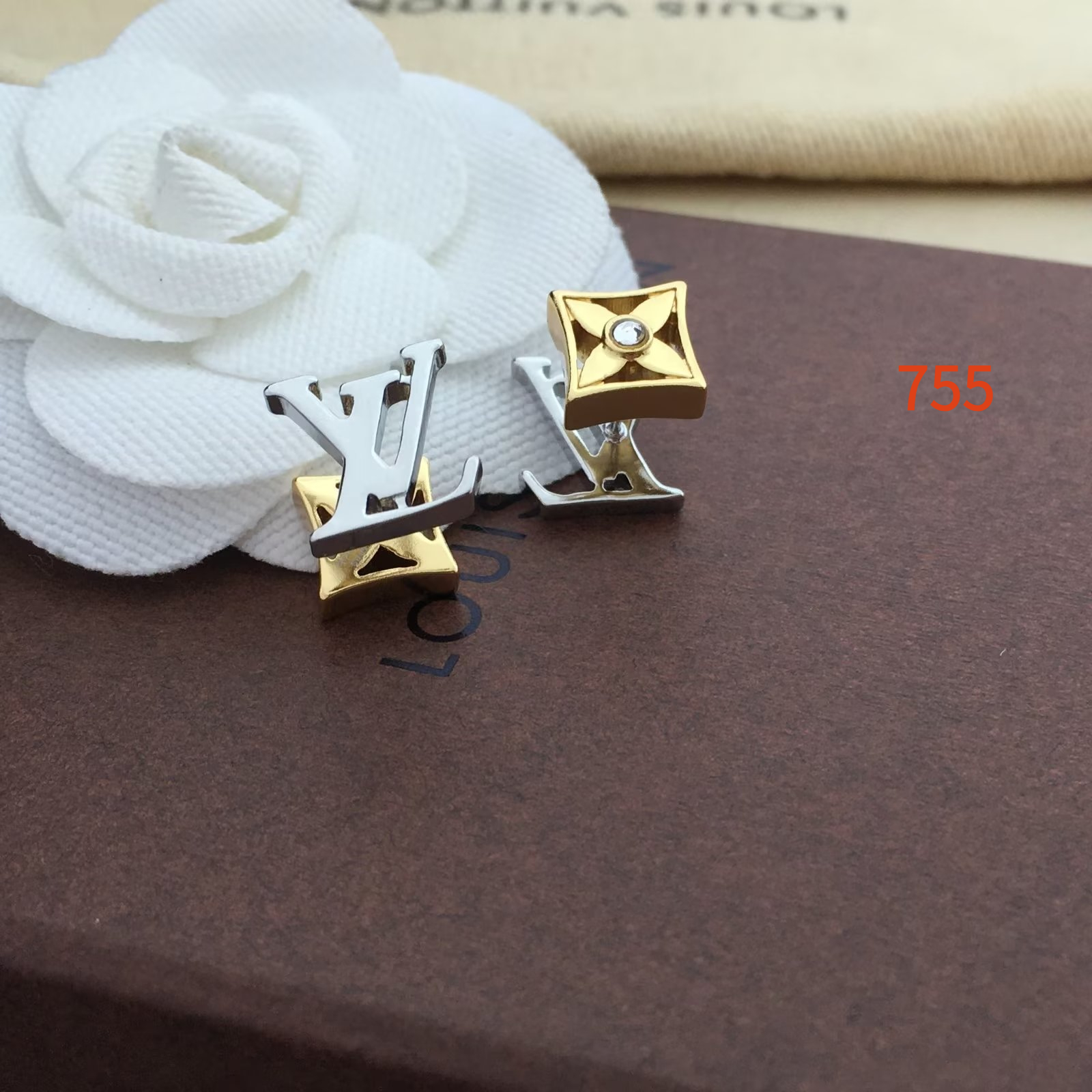 Earring jewelry, no box, JL19 755 756 - qinlai888