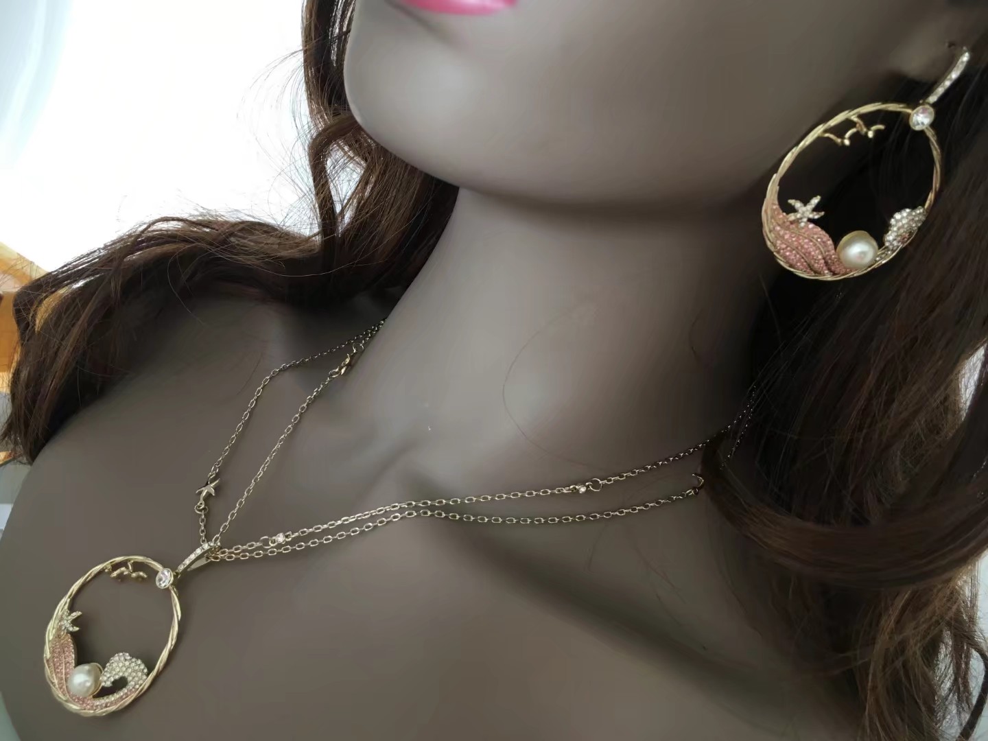 Necklace jewelry,no box,JL26 974 975 - qinlai888