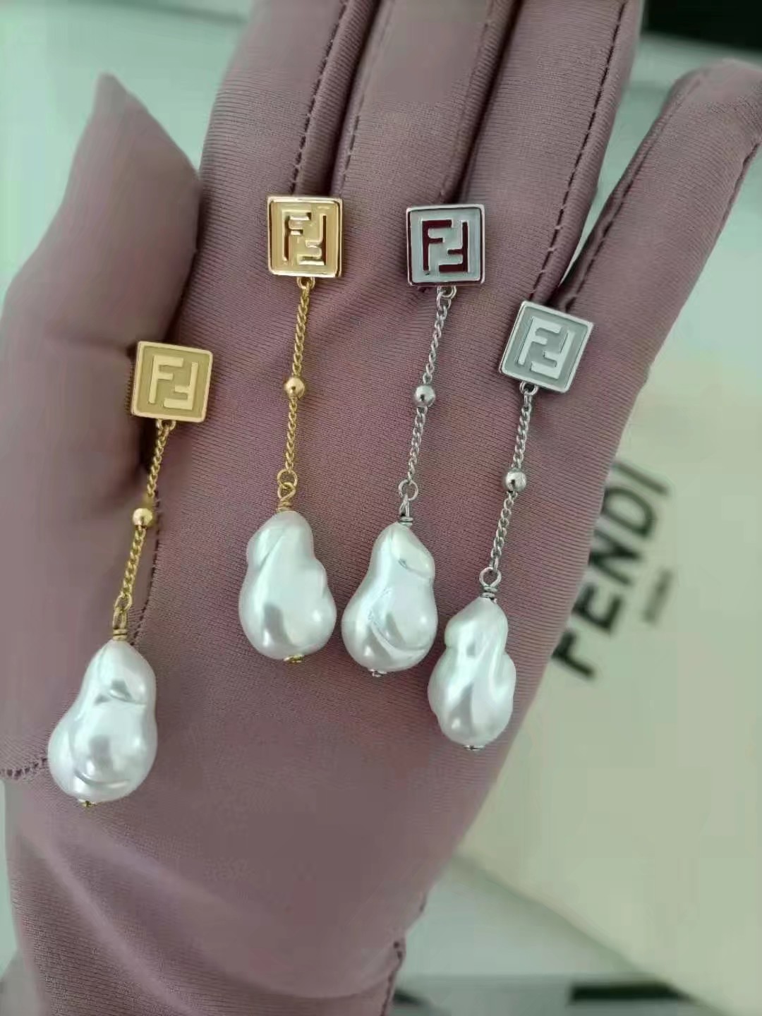 Earring jewelry,no box,JF20 1052 1053 - qinlai888