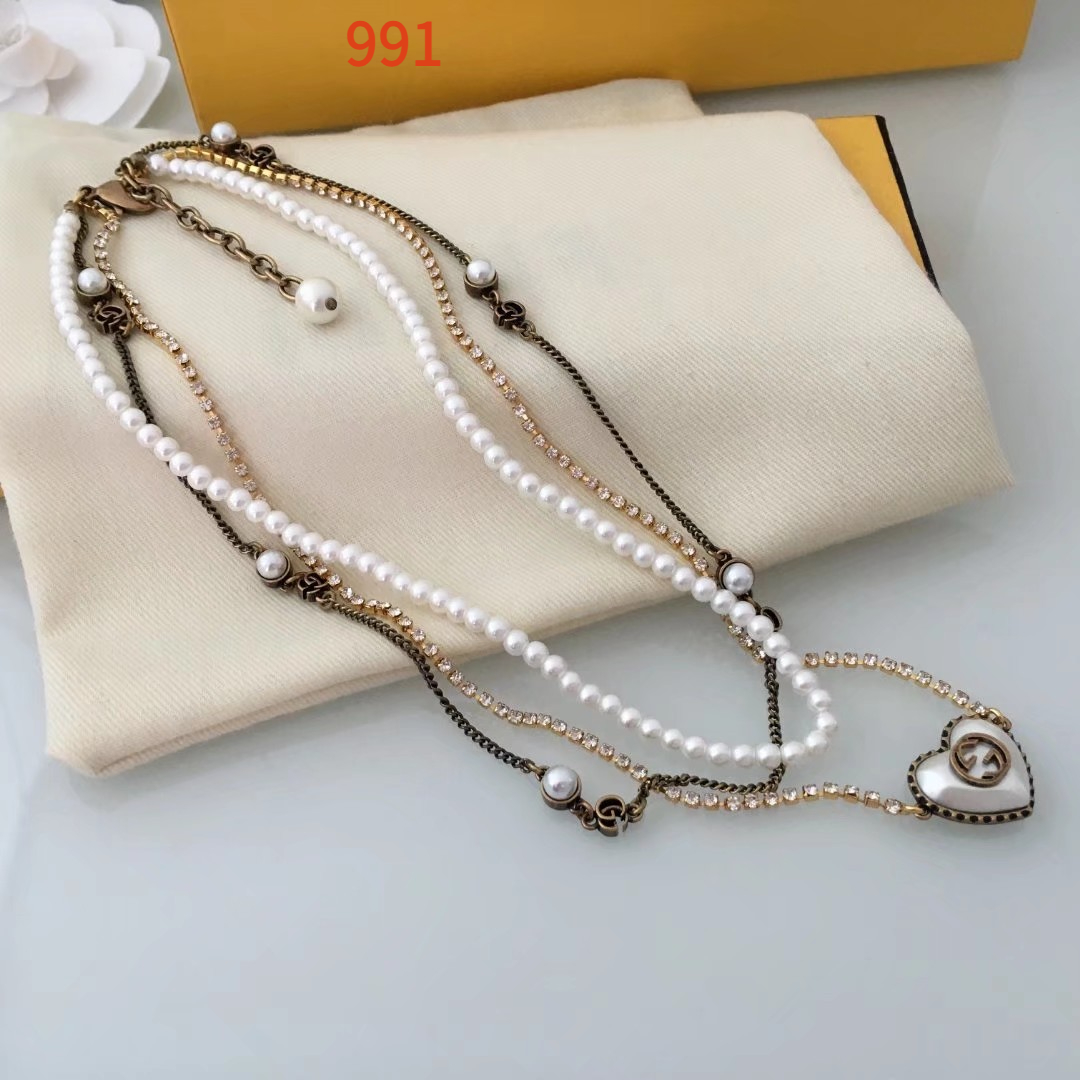 Necklace jewelry,no box,JG33 990 991 - qinlai888