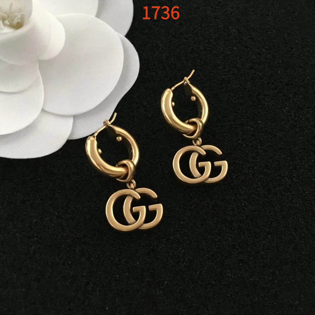 Earrings jewelry,no box,JG19 1735 1736 - qinlai888