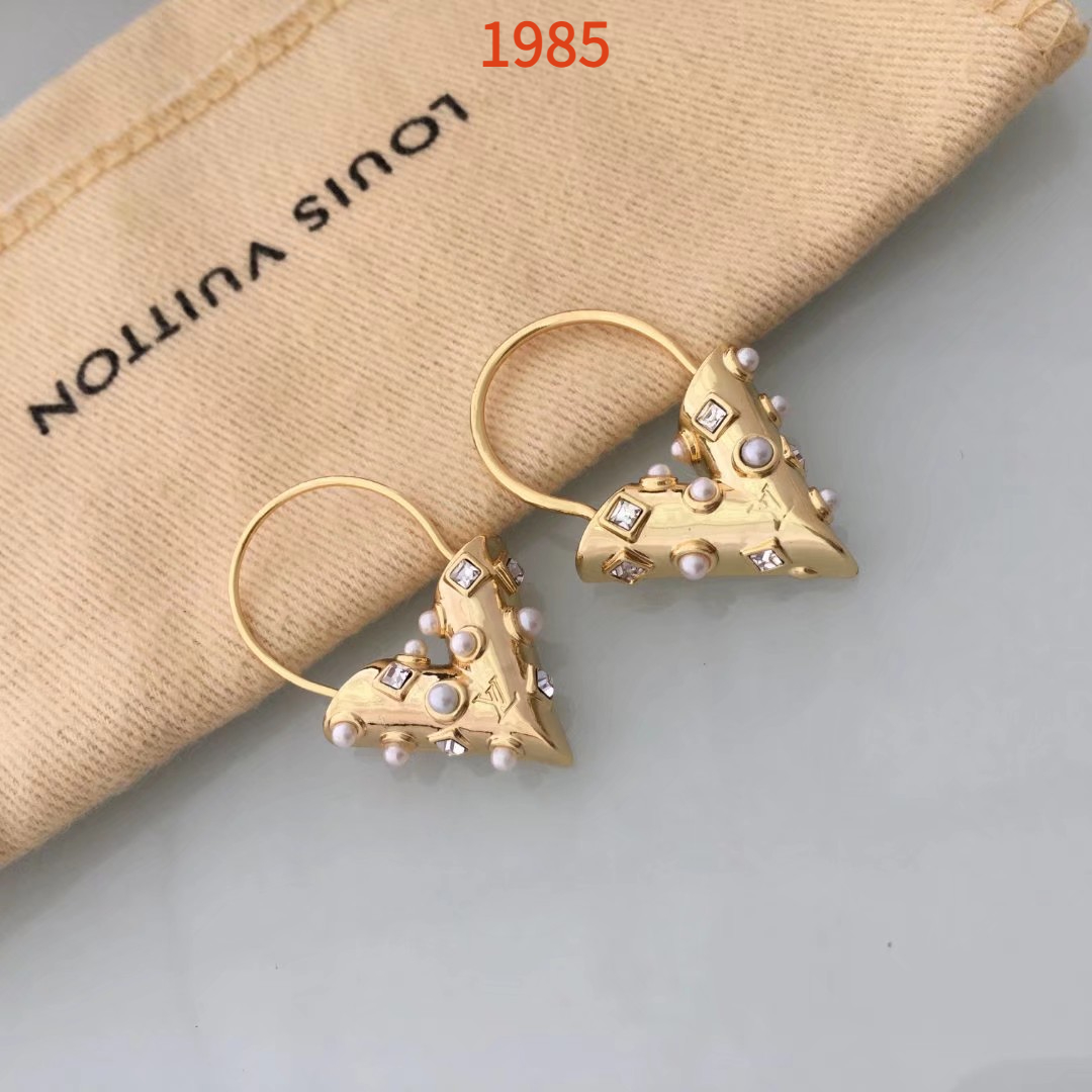 Earrings jewelry,no box,JL19 1984 1985 - qinlai888