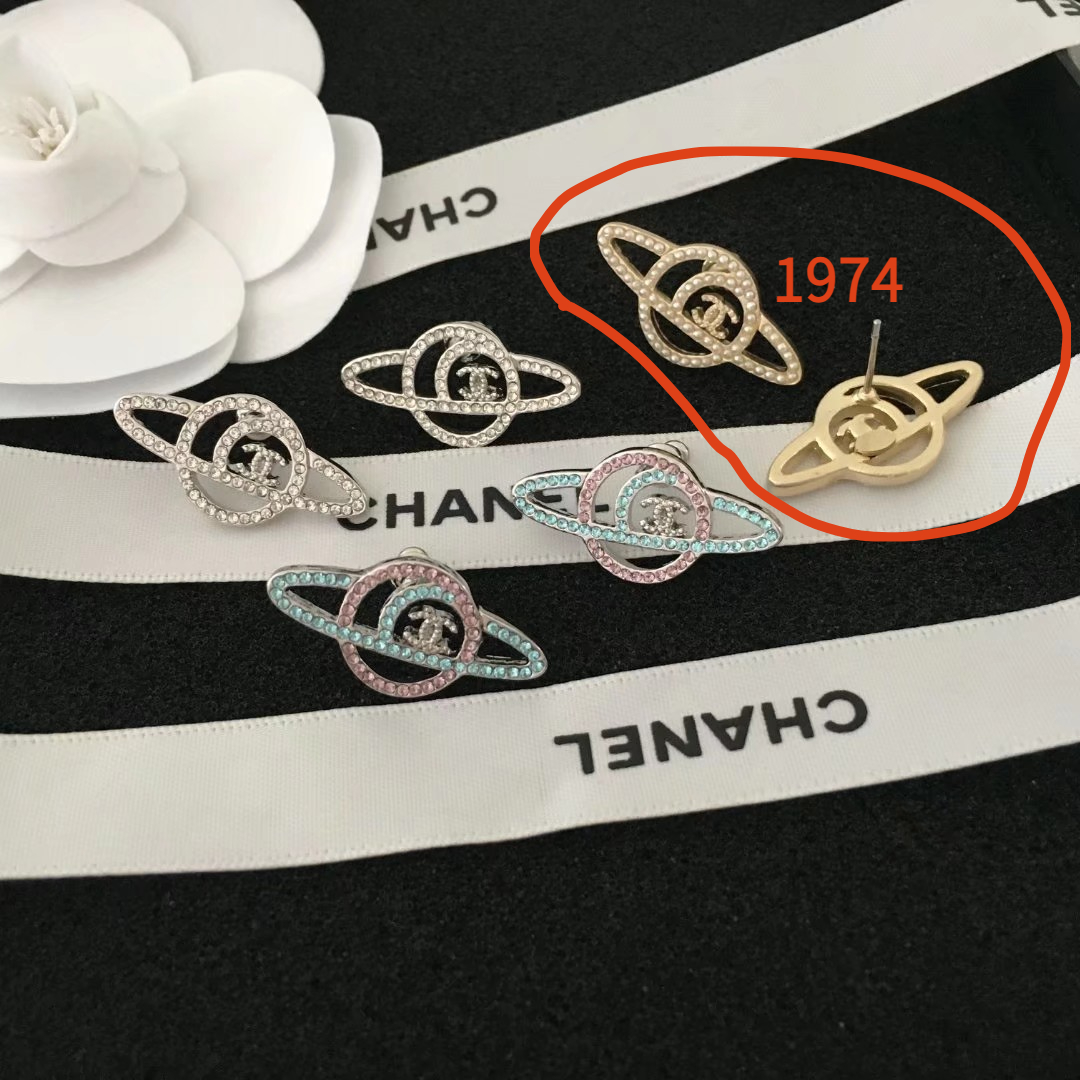 Earrings jewelry,no box,JC18 1972 1973 1974 - qinlai888