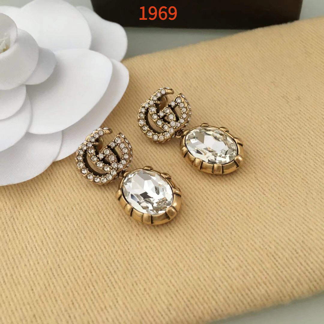 Earrings jewelry,no box,JG21 1968 1969 - qinlai888