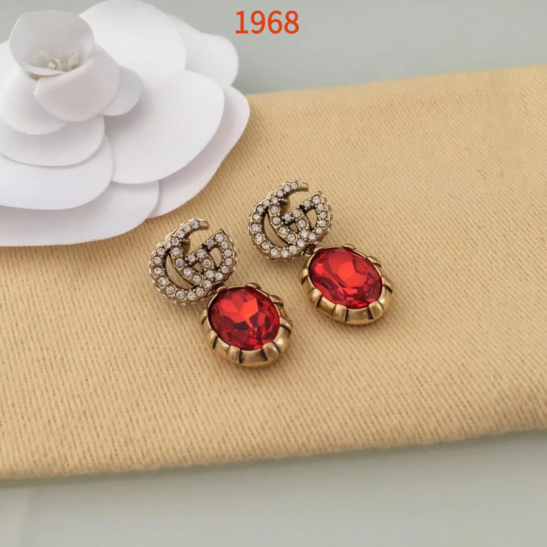 Earrings jewelry,no box,JG21 1968 1969 - qinlai888