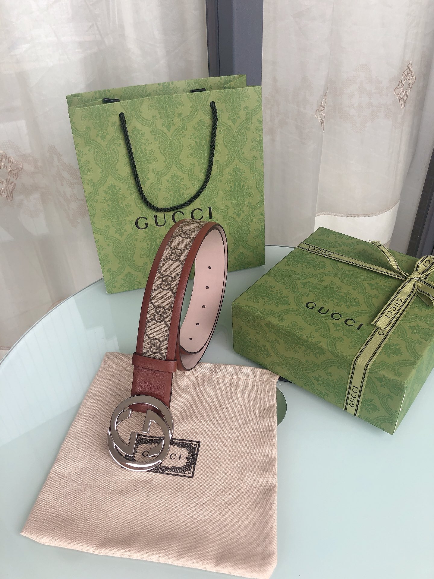 AAAA quality belt,4.0cm wide,without box,GB60 009 - qinlai888