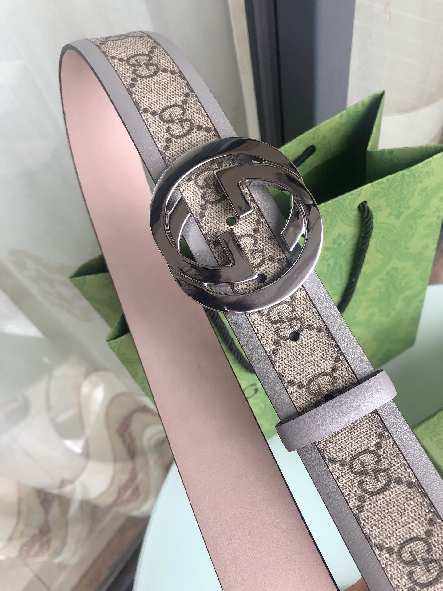 AAAA quality belt,4.0cm wide,without box,GB60 010 - qinlai888