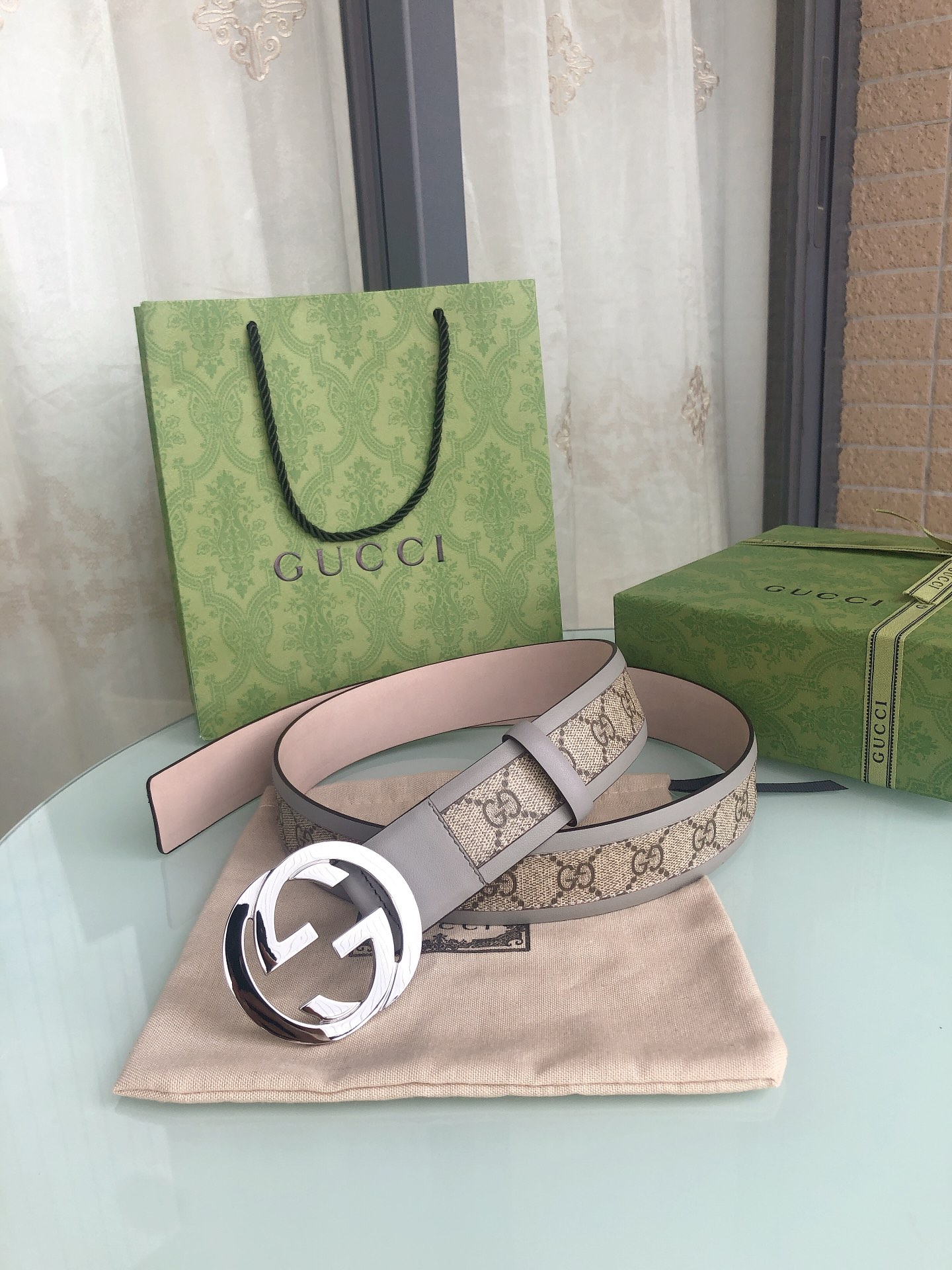 AAAA quality belt,4.0cm wide,without box,GB60 010 - qinlai888