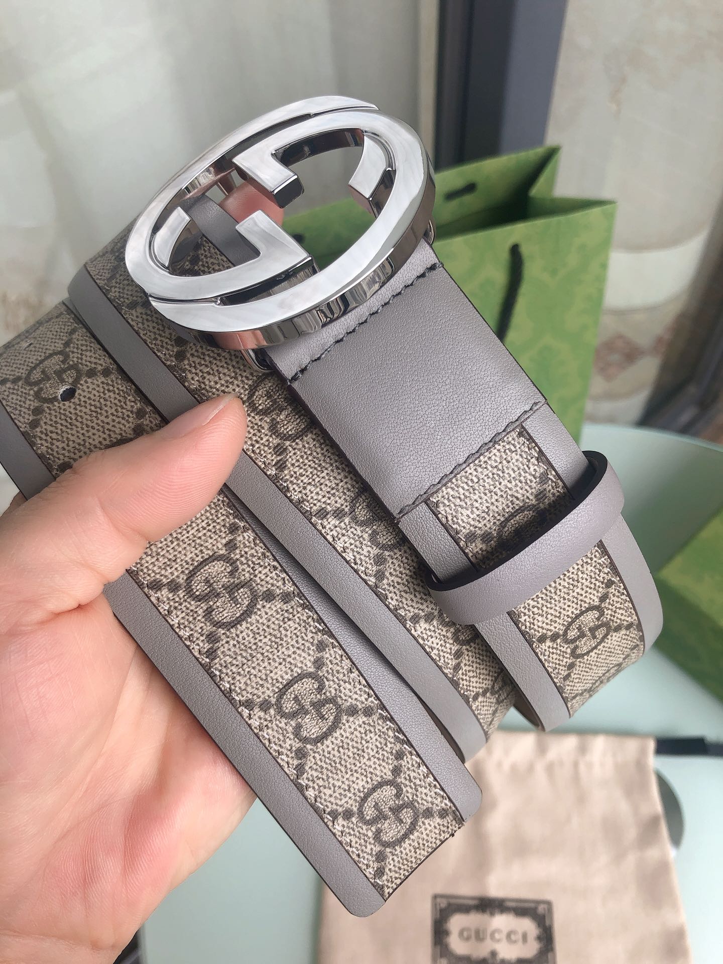 AAAA quality belt,4.0cm wide,without box,GB60 010 - qinlai888