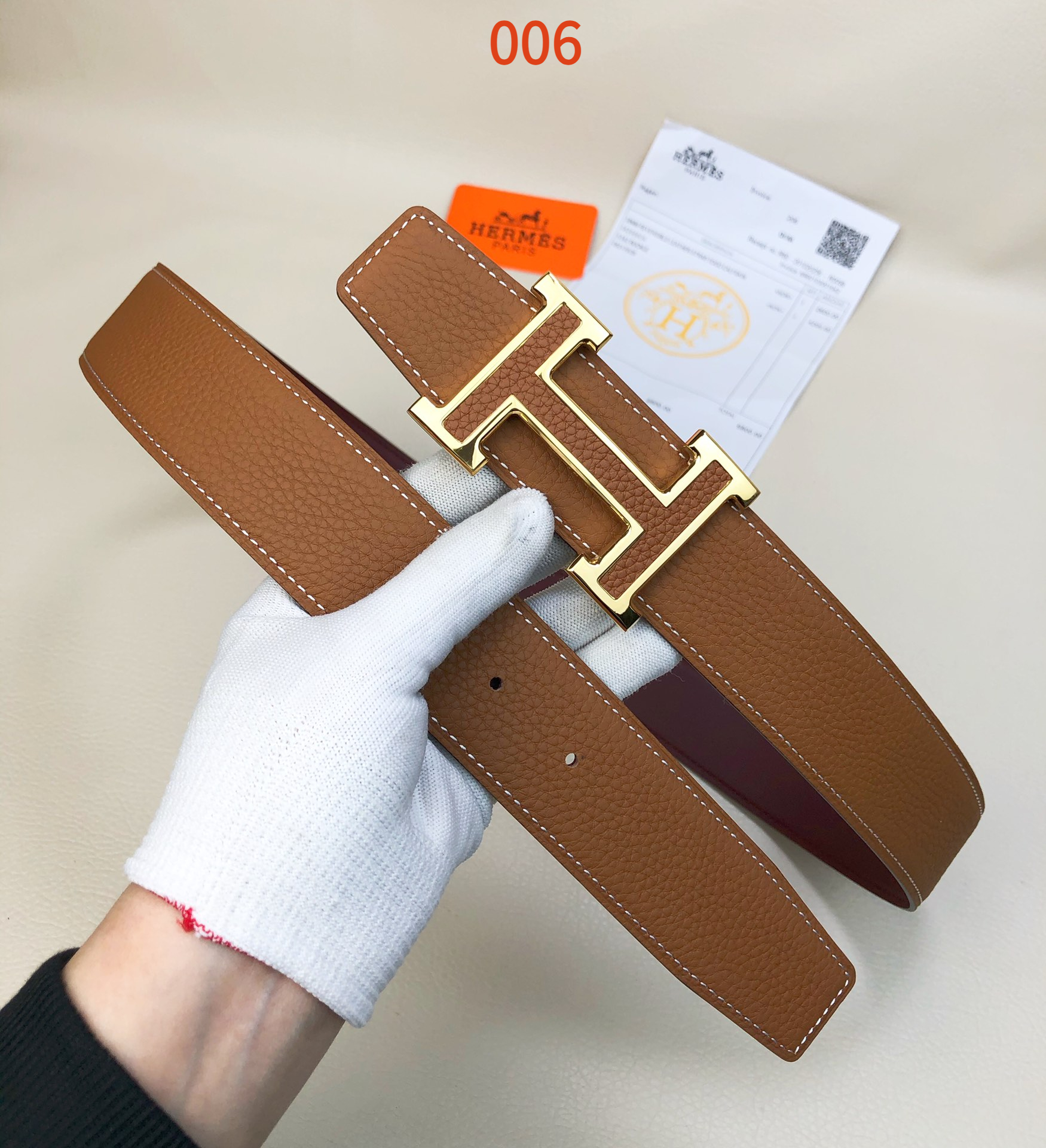 AAAA quality belt,without box,HB60 005 006 - qinlai888