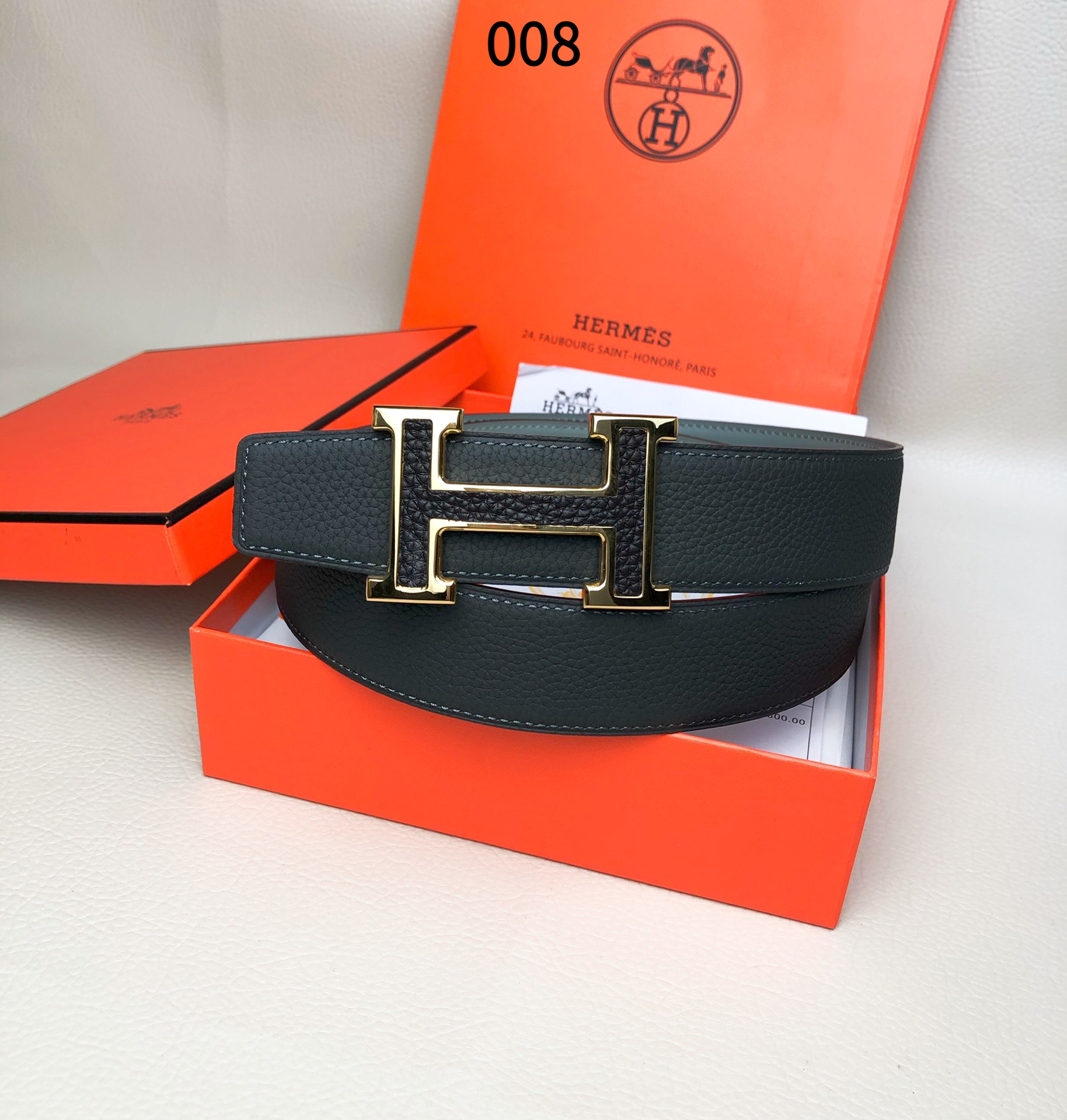 AAAA quality belt,without box,HB60 007 008 - qinlai888