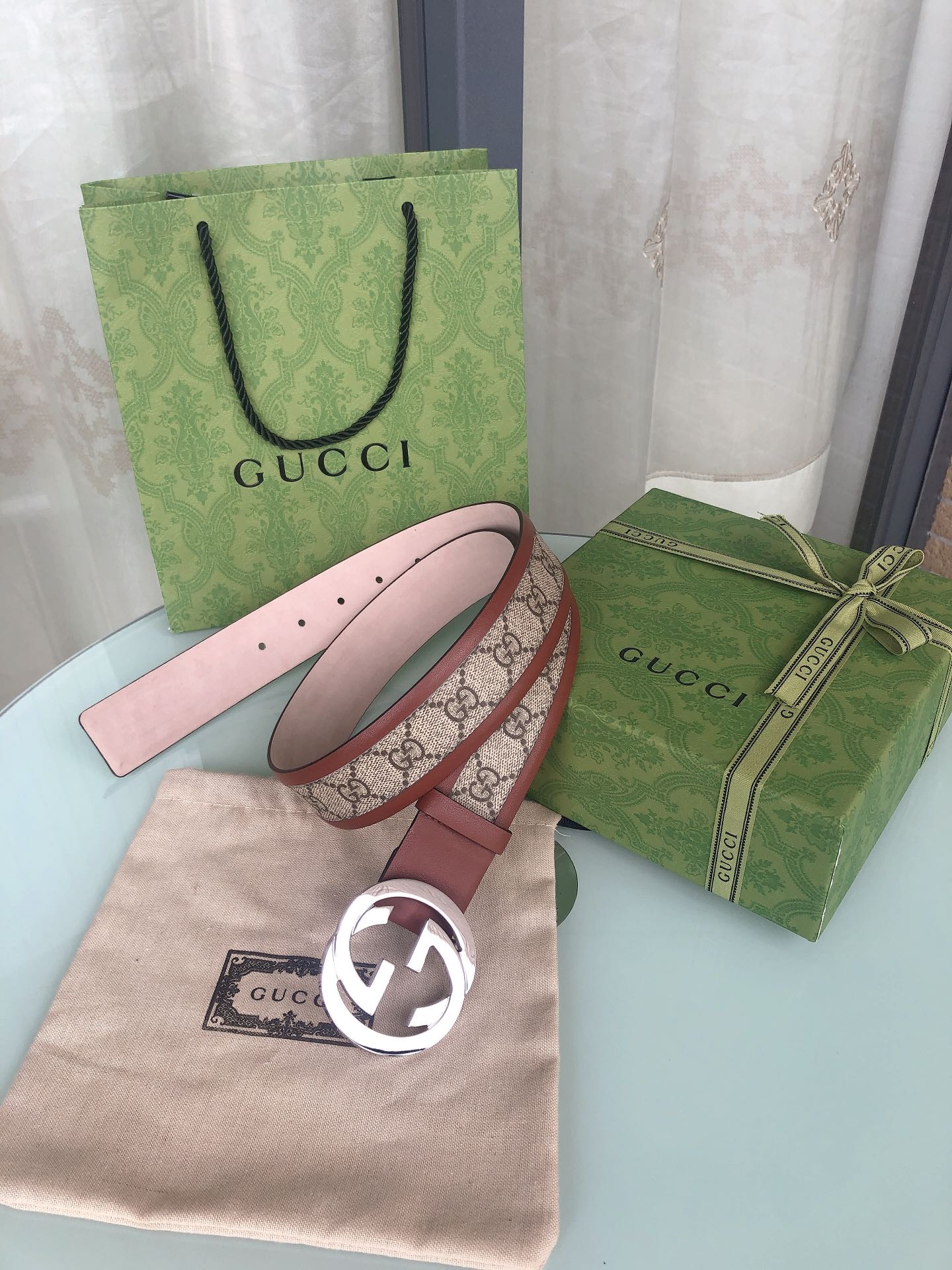 AAAA quality belt,4.0cm wide,without box,GB60 009 - qinlai888