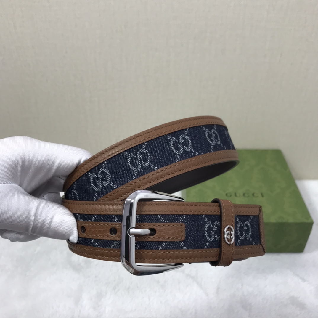 AAAA quality belt,3.8cm wide,without box,GB60 055 - qinlai888
