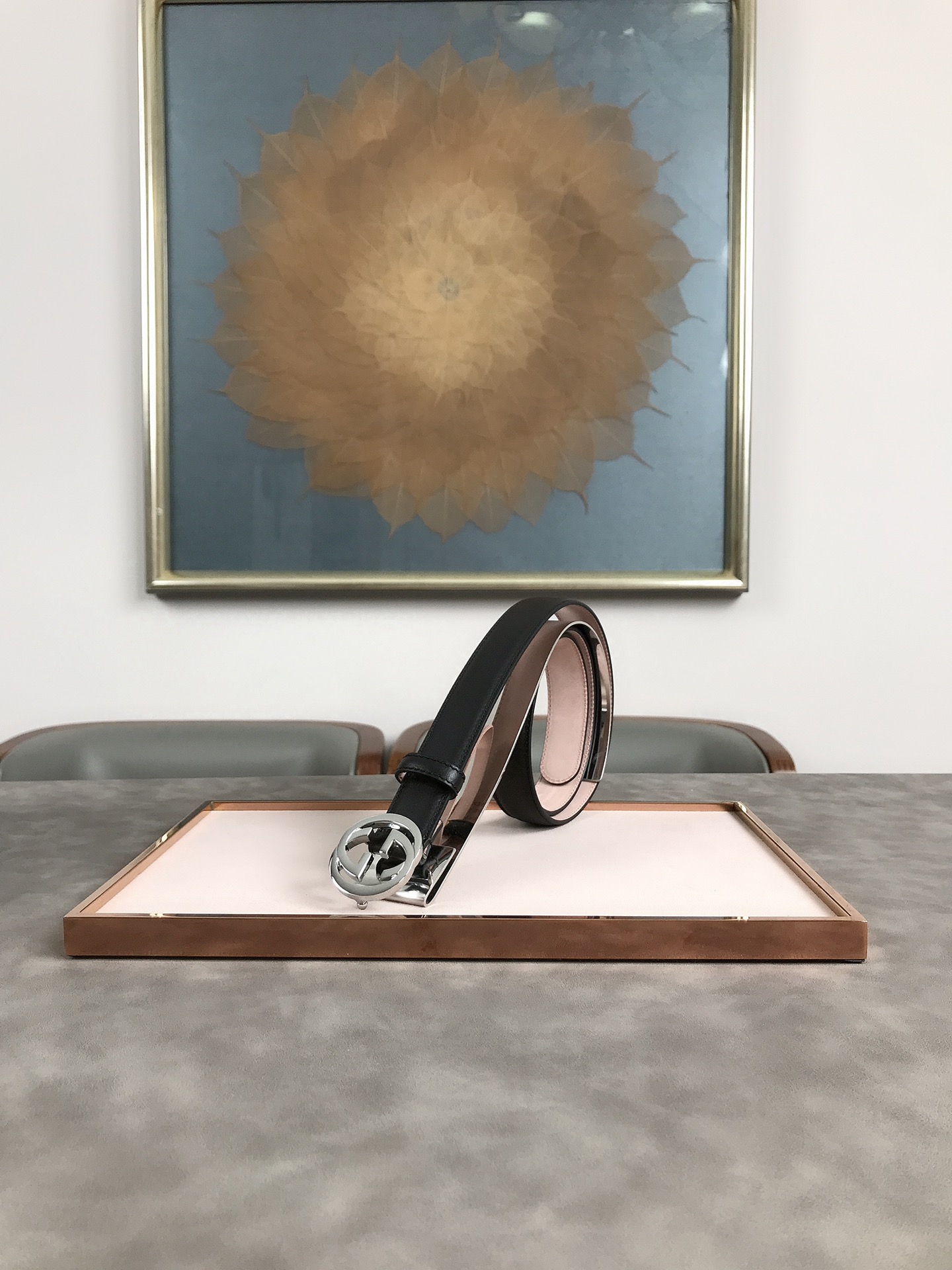 AAAA quality belt,2.5cm wide,without box,GB60 057 - qinlai888