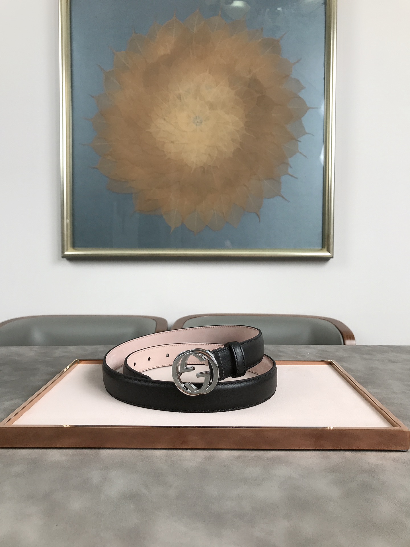 AAAA quality belt,2.5cm wide,without box,GB60 057 - qinlai888